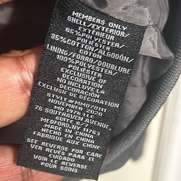 Men’s members only iconic racers jacket size small gray is the color - Picture 5 of 8